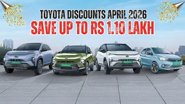 tata-ev-discounts-april-2026-save-up-to-rs-3-30-lakh-on-currvv-ev-nexon-ev-and-more
