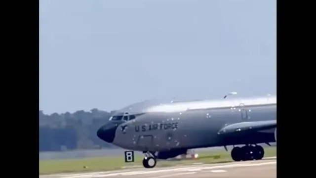 us-air-force-tanker-returns-from-iran-war-zone-covered-in-shrapnel-patches-viral-video