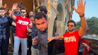 'Baba, Badhai Ho': Ranveer Singh Greets Fans With Wide Smile Outside Restaurant After Baby No 2 Announcement; Video