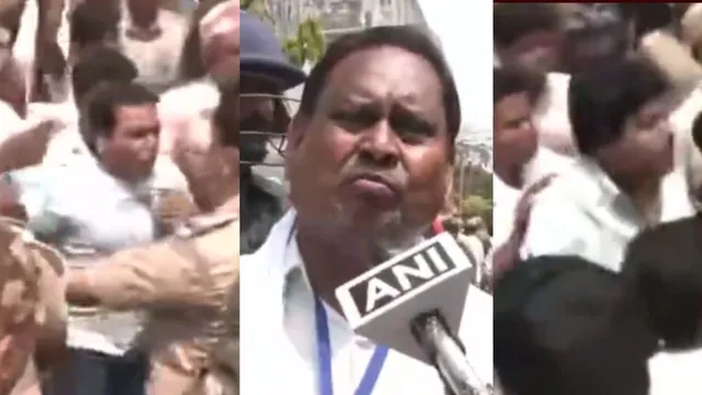 murshidabad-poll-violence-massive-scuffle-breaks-out-between-tmc-workers-and-humayun-kabir-during-voting-video-bengal-election