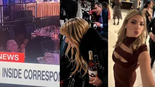 First Dinner, Then Save Wine: Journalists Captured Eating, Stealing Wine Amid Chaos During White House Shooting | Video