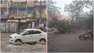 Bengaluru: Heavy Rain And Hailstorm Bring Relief From Heatwave, Cause Traffic Disruptions