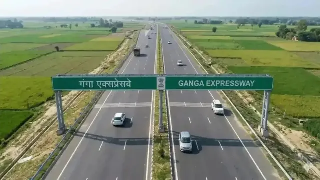 ganga-expressway-route-map-594-km-eway-to-pass-through-12-districts-know-about-toll-plazas-entry-and-exit-points