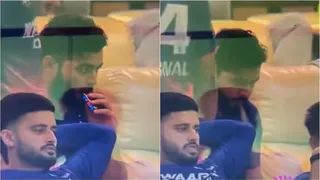 RR vs PBKS: Riyan Parag Caught Vaping In Dressing Room During Punjab Clash; BCCI May Take Strict Action | Watch