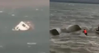 Jabalpur Boat Tragedy: Footage Captures Cruise Capsizing At Bargi Dam, Death Toll Rises To Nine | VIDEO