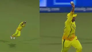 ipl-2026-sarfaraz-khan-stunning-catch-dismisses-naman-dhir-csk-vs-mi