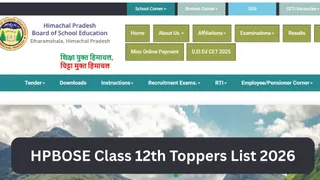 HPBOSE Class 12th Toppers List 2026: Anshit Kumar Secures 1st Rank With 99.2%, Check Stream-Wise Toppers Names & Pass Percentage Here