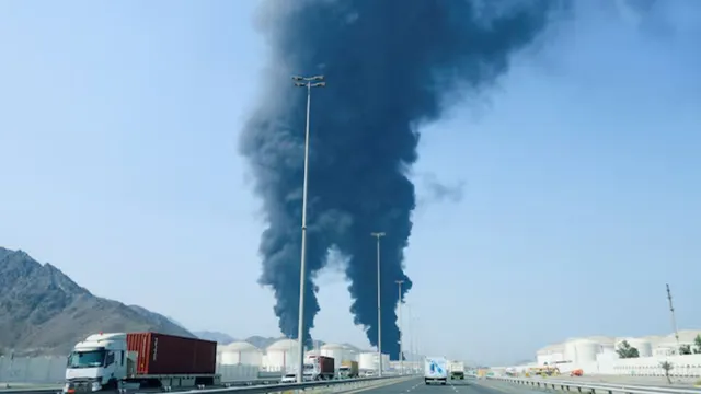 uae-fujairah-oil-facility-on-fire-after-drone-attack-missile-alert-sounded-since-iran-us-ceasefire