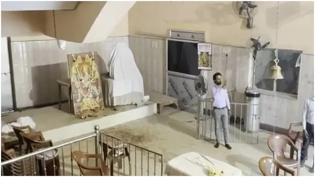 bengal-asansol-durga-temple-reopens-after-bjp-resounding-win-watch