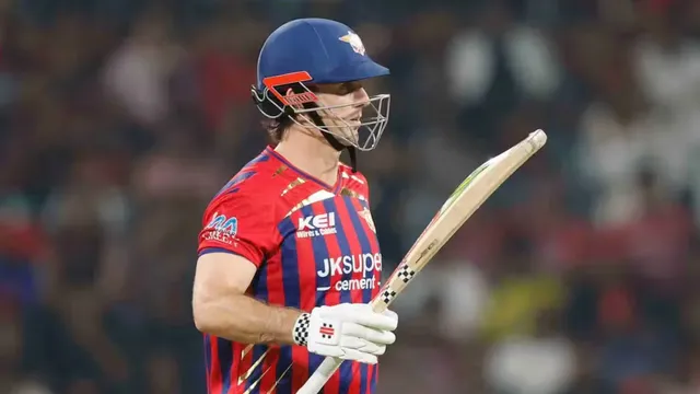 lsg-vs-rcb-ipl-2026-mitchell-marsh-smashes-fastest-fifty-of-his-ipl-career-in-lucknow