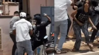 Bengaluru Horror: Locals Save Woman As Husband Attempts To Slit Throat In Broad Daylight | Watch