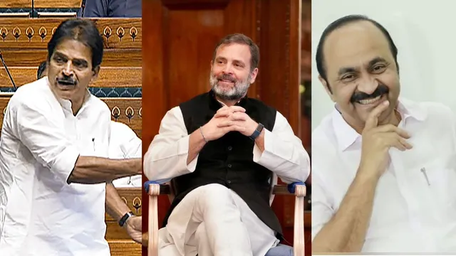 congress-rift-in-kerala-rahul-gandhis-support-for-kc-venugopal-as-cm-faces-resistance-from-satheesan-report
