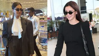 Alia Bhatt Revives Capri Trend, Tara Sutaria Opts For Pinstripe Power Suit For Cannes 2026 Arrivals | Photos