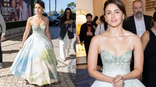 Alia Bhatt’s First Look From Cannes 2026 Is Dreamy; Actress Stuns In Voluminous Floral Gown At The Riviera