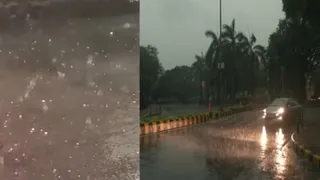 Delhi-NCR Weather: Rain, Dust Storm Lash Delhi, Gurugram, Noida; Temperature Dips Bring Relief From Heat