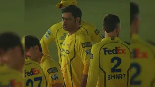 CSK vs SRH IPL 2026: Fans Go Wild As MS Dhoni Steps Onto Chepauk Field Mid-Match | See Pics