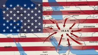 Trump Shares Chilling Iran Strike Map With US Flag, 'Red Arrows' Amid Ultimatum To Tehran