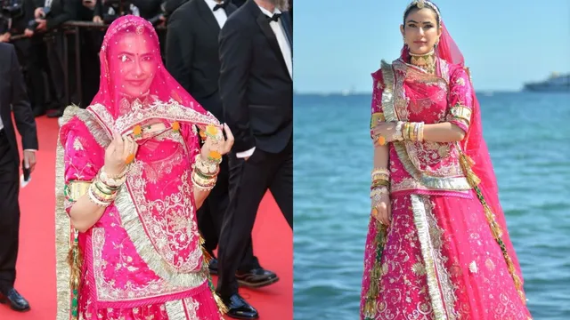 who-is-ruchi-gujjar-actress-stuns-at-cannes-2026-in-traditional-ghaghra-choli-with-ghunghat-look
