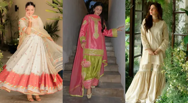 suits-for-eid-al-adha-2026-inspired-by-pakistani-actresses-farshi-salwar-suits-to-gharara-suits