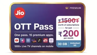 Jio’s New Rs. 200 OTT Pass Tries To Bundle Your Streaming Apps, Live TV And Data Into One Recharge