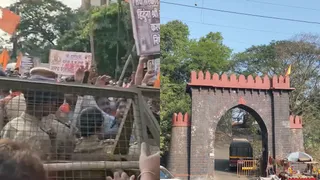 Bakri Eid 2026: Tensions Erupt At Kalyan’s Durgadi Fort As Shiv Sena Protests Ban On Temple Entry| Watch