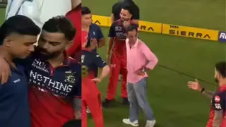 IPL 2026 Final: Virat Kohli Meets Rising Star Vaibhav Sooryavanshi After RCB's Consecutive Trophy Triumphs | Watch