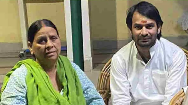 bihar-rabri-devis-health-deteriorates-amid-security-cover-row-tej-pratap-visits-mother