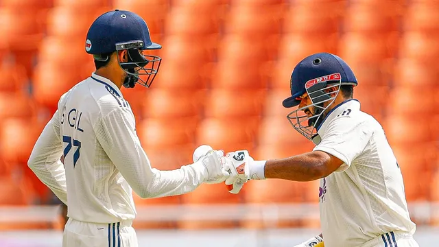 india-vs-afghanistan-test-shubman-gills-126-powers-india-to-massive-5648-on-day-2-before-declaration