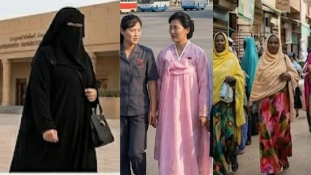 taliban-open-fire-in-herat-afghanistan-as-women-protest-against-dress-restrictions-countries-where-strict-dress-codes-are-imposed
