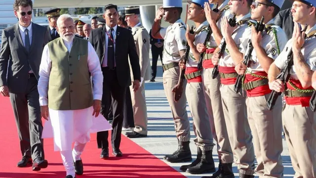 pm-modi-arrives-in-france-for-g7-summit-set-for-key-talks-with-president-emmanuel-macron-and-bharat-innovates-event