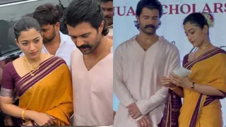 vijay-deverakonda-and-rashmika-mandanna-fulfil-their-promise-award-scholarships-to-deserving-students-in-telangana-video