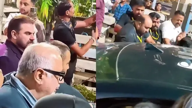 arbaaz-khan-faces-security-lapse-as-man-enters-his-car-security-personnel-beat-up-intruder-video