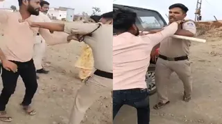 MP Constable Rushes To Intervene In Husband-Wife Fight, Assaulted; Police Case Registered | Video
