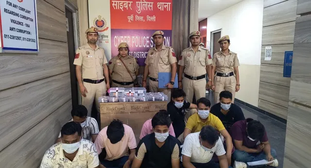 delhi-police-busts-nationwide-mule-account-racket-10-arrested-pos-machines-and-atm-cards-seized