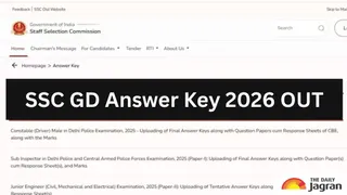 SSC GD Constable Answer Key 2026 Out; Provisional Scorecard And Objection Link Active At ssc.gov.in