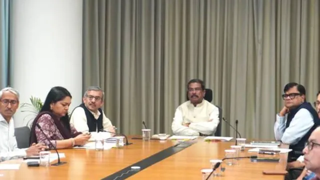 neet-ug-re-exam-pradhan-reviews-preparedness-stresses-integrity-transparency