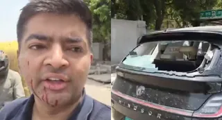 Gurugram Road Rage: Man Injured After Alleged Assault On Sohna Road; Two Arrested | Video