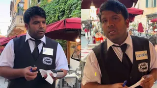 indian-influencer-confronts-waiter-for-abusing-india-in-italy