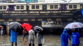 Mumbai Monsoon Rains Wreak Havoc, Rail Tracks Submerged, Roads Inundated; IMD Predicts More Showers Today