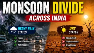 Monsoon 2026: Which States Are Receiving Heavy Rain And Which Are Still Dry?