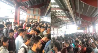 Delhi Metro Blue Line Disrupted Between Anand Vihar And Vaishali; Hundreds Stranded During Peak Hours | Watch