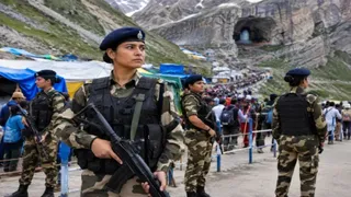 Amarnath Yatra 2026: Women CRPF Take Charge At Nunwan Base Camp; To Aid Female Devotees, Guide First-Time Pilgrims
