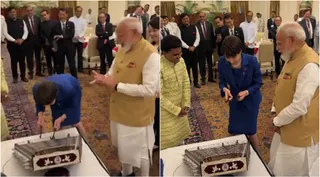 Japanese PM Sanae Takaichi Tries Hands On Santoor, PM Modi Shares Reel | WATCH