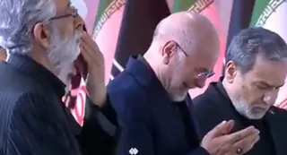 Ayatollah Khamenei Funeral: Iranian Speaker, Foreign Minister Break Down In Tears During Farewell Ceremony | Watch