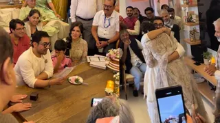 Inside Video Of Aamir Khan And Gauri Spratt's Wedding Goes Viral, Couple Seen Dancing With Joy