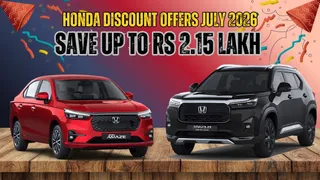 Honda Cars Discount July 2026: Save Up To Rs 2.15 Lakh On Elevate And Amaze This Month