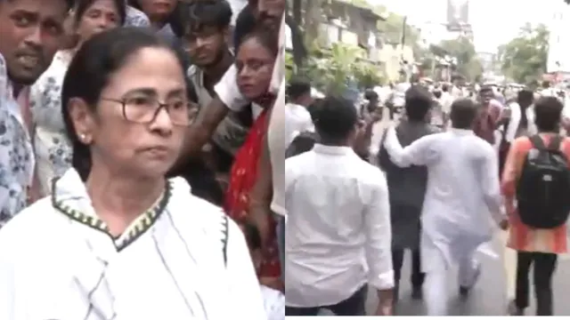 mamata-banerjee-fumes-at-police-tmc-bjp-workers-clash-during-kolkata-rally-eggs-thrown-chor-slogans-raised-slap-worker-video