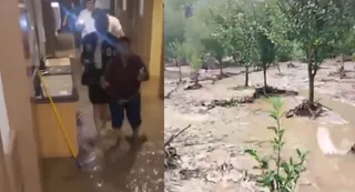 J-K Weather: Cloudburst Triggers Flash Floods In Pahalgam; Hotels, Houses And Roads Suffer Damage | WATCH