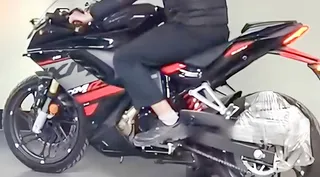 Hero Karizma XMR 250 Spied Undisguised: Gets Fairing Winglets, Golden USD Forks, And More