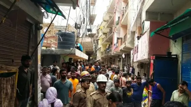 noida-fire-several-dead-over-100-rescued-after-electric-bike-causes-massive-fire-in-mamura-village-latest-updates